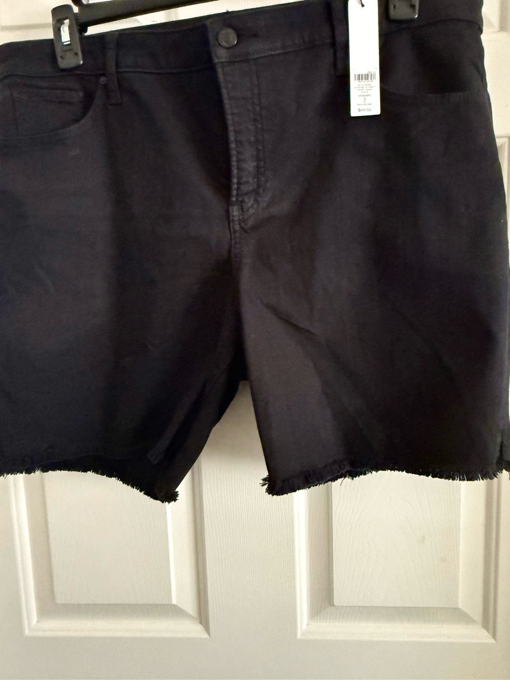 Shorts, Black Denim